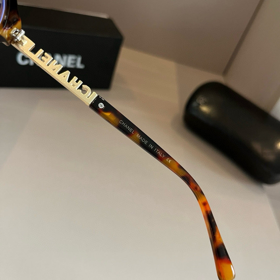 Chanel Oversized Brown Lens Sunglasses for Men & Women - detail image 7
