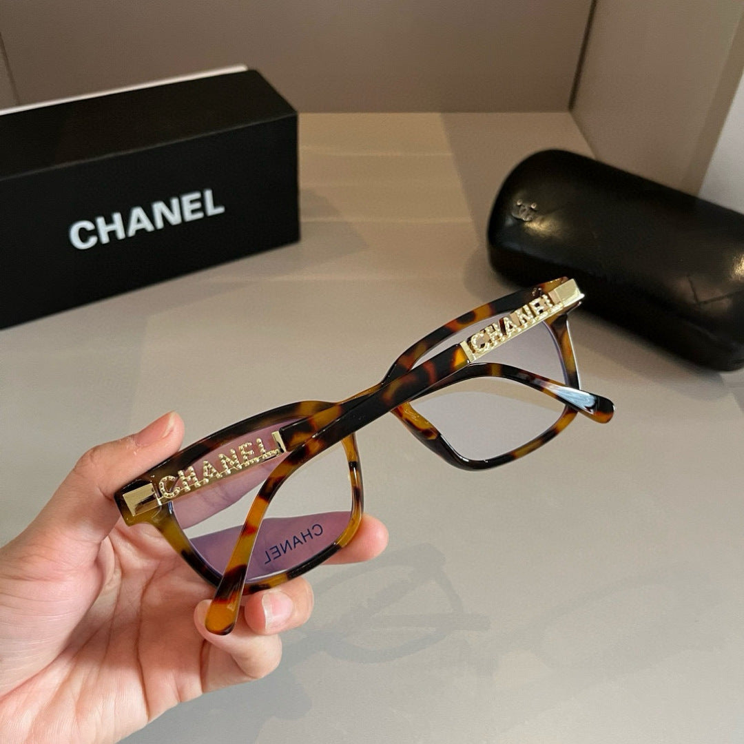 Chanel Oversized Brown Lens Sunglasses for Men & Women - detail image 5