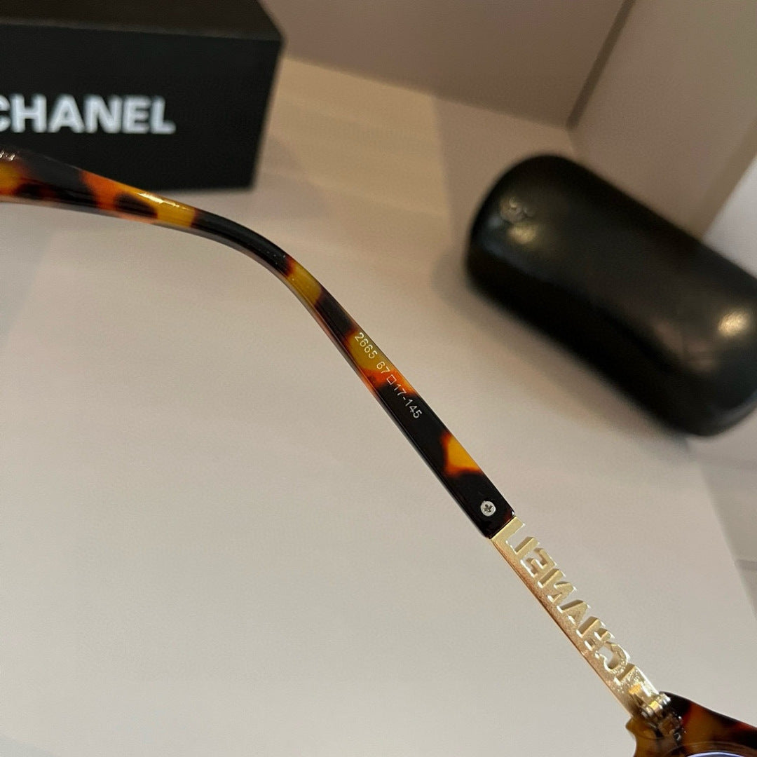 Chanel Oversized Brown Lens Sunglasses for Men & Women - detail image 8