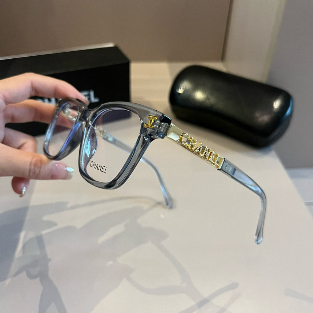 Chanel Oversized Silver Lens Sunglasses for Men & Women - detail image 4