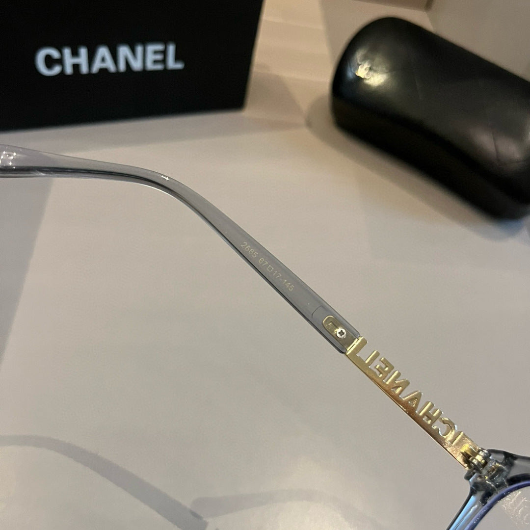 Chanel Oversized Silver Lens Sunglasses for Men & Women - detail image 8