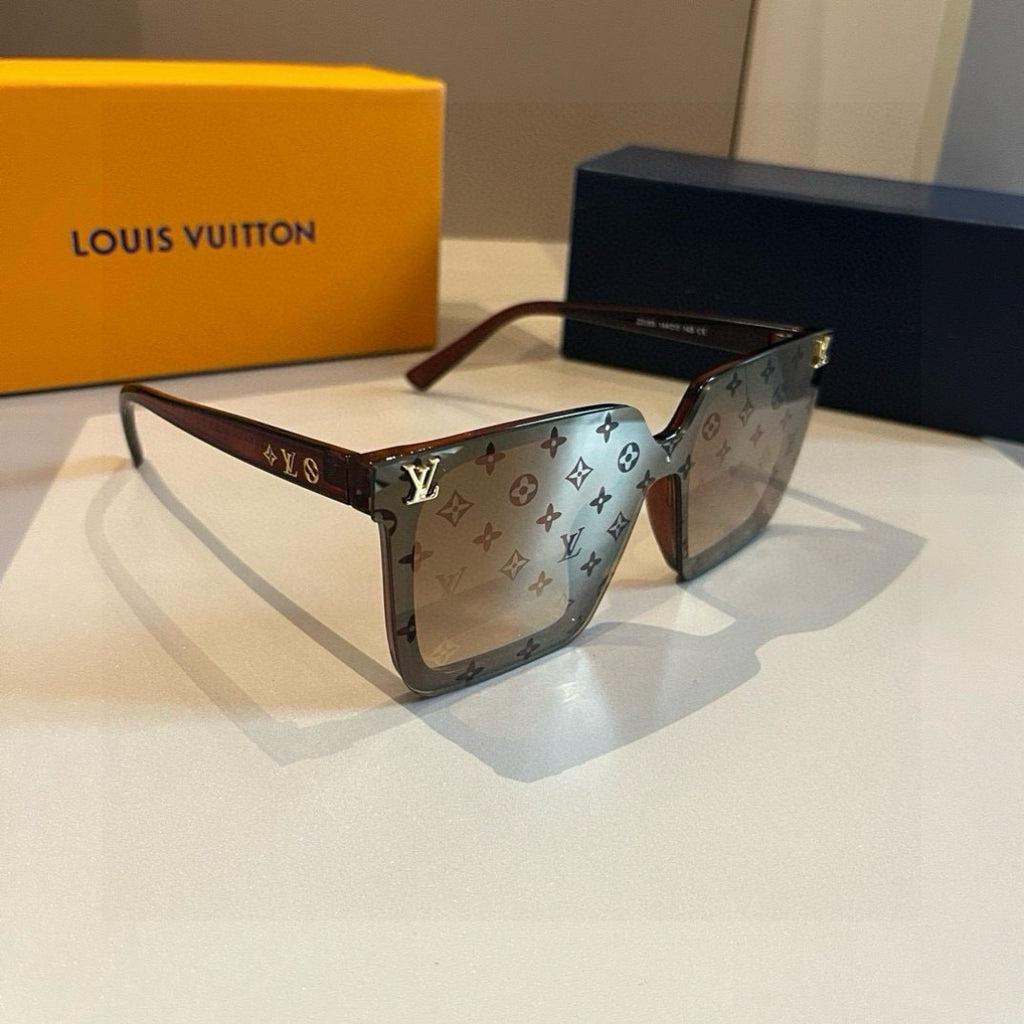Louis Vuitton Fashion Gold Lens Sunglasses for Men & Women - 464691