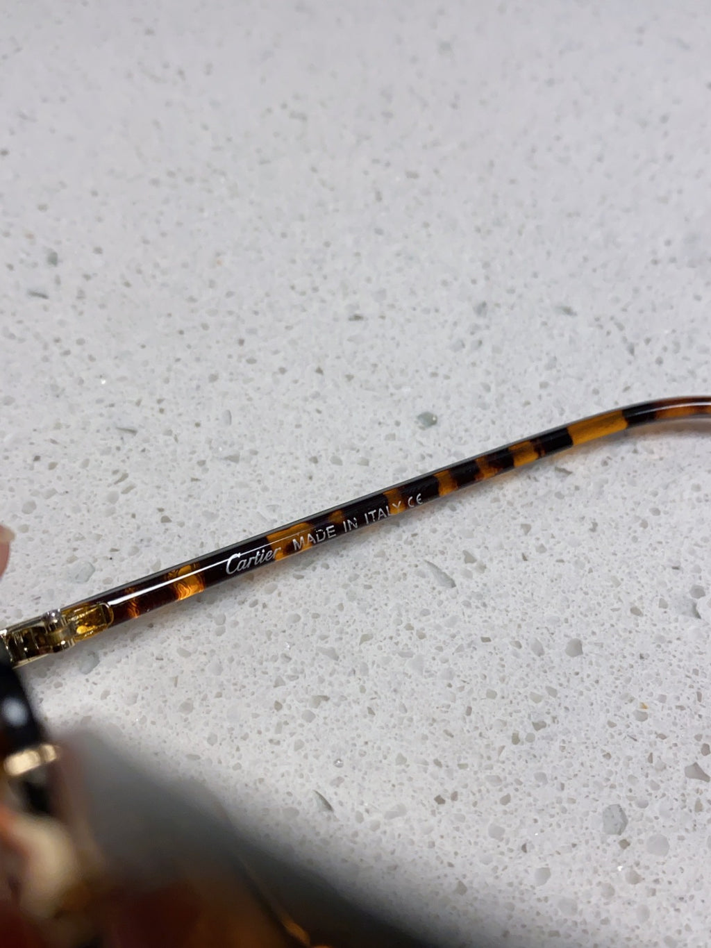 Cartier Metal Fashion Brown Lens Sunglasses for Men & Women - 465898 - detail image 8