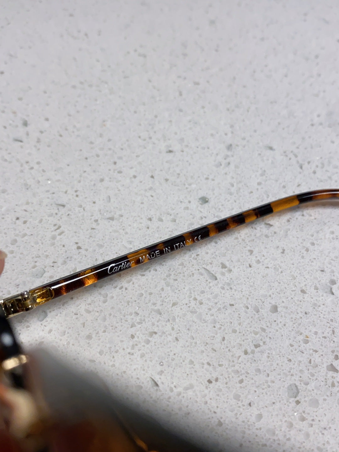 Cartier Metal Fashion Brown Lens Sunglasses for Men & Women - 465898 - detail image 8