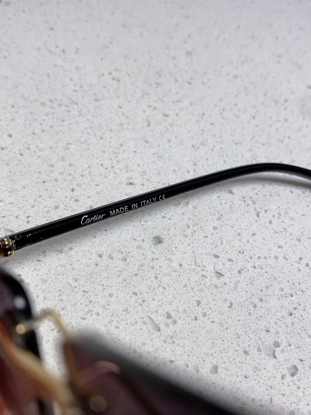 Cartier Metal Fashion Silver Lens Sunglasses for Men & Women - 465899 - detail image 8