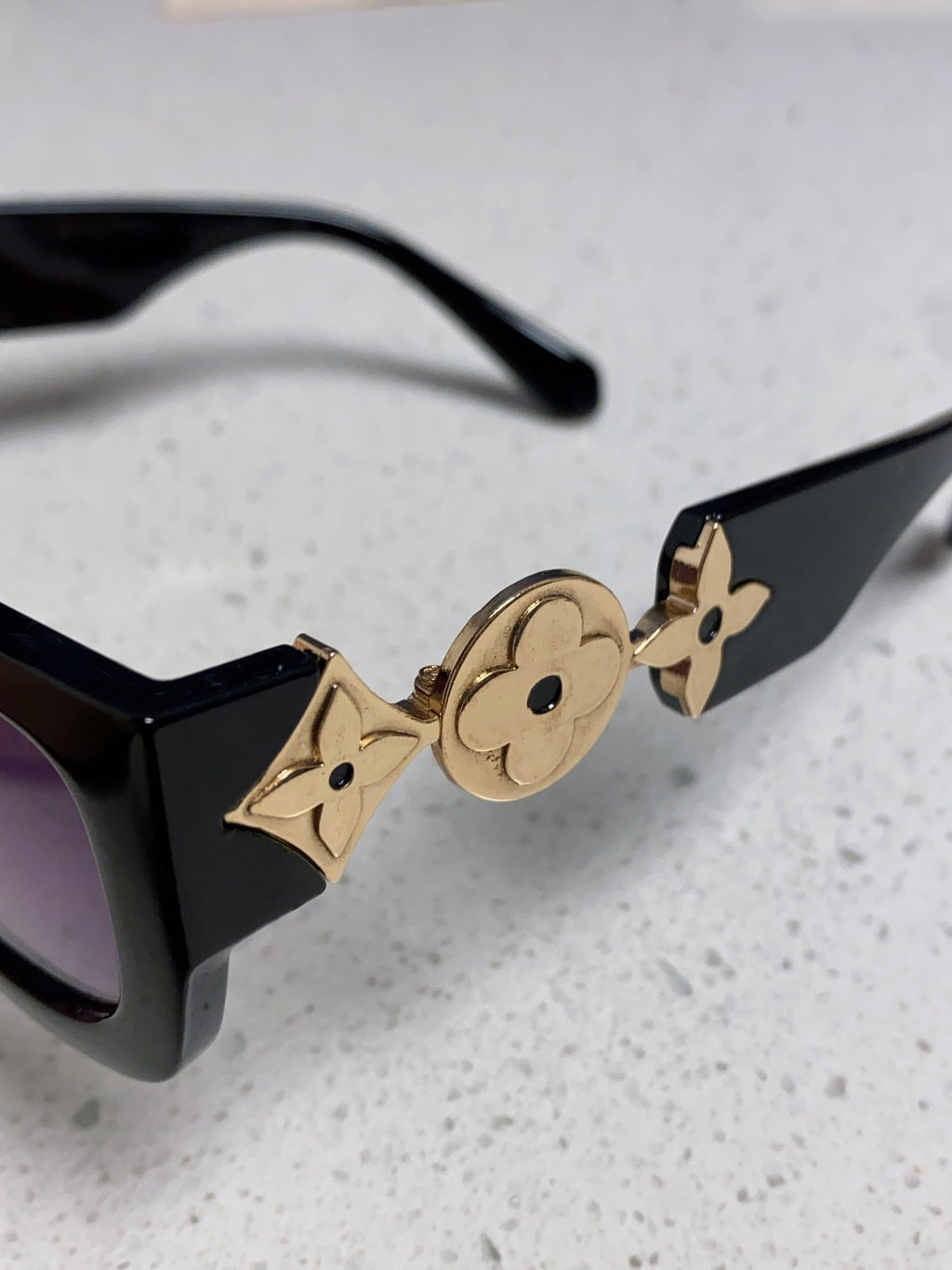 Louis Vuitton Square Brown Lens Sunglasses for Men & Women - 431117 - detail image 7