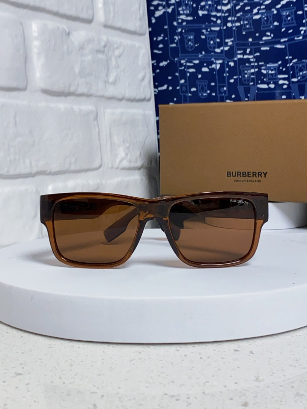 Burberry Polarized Square Brown Lens Sunglasses for Men & Women - 416049 - detail image 2