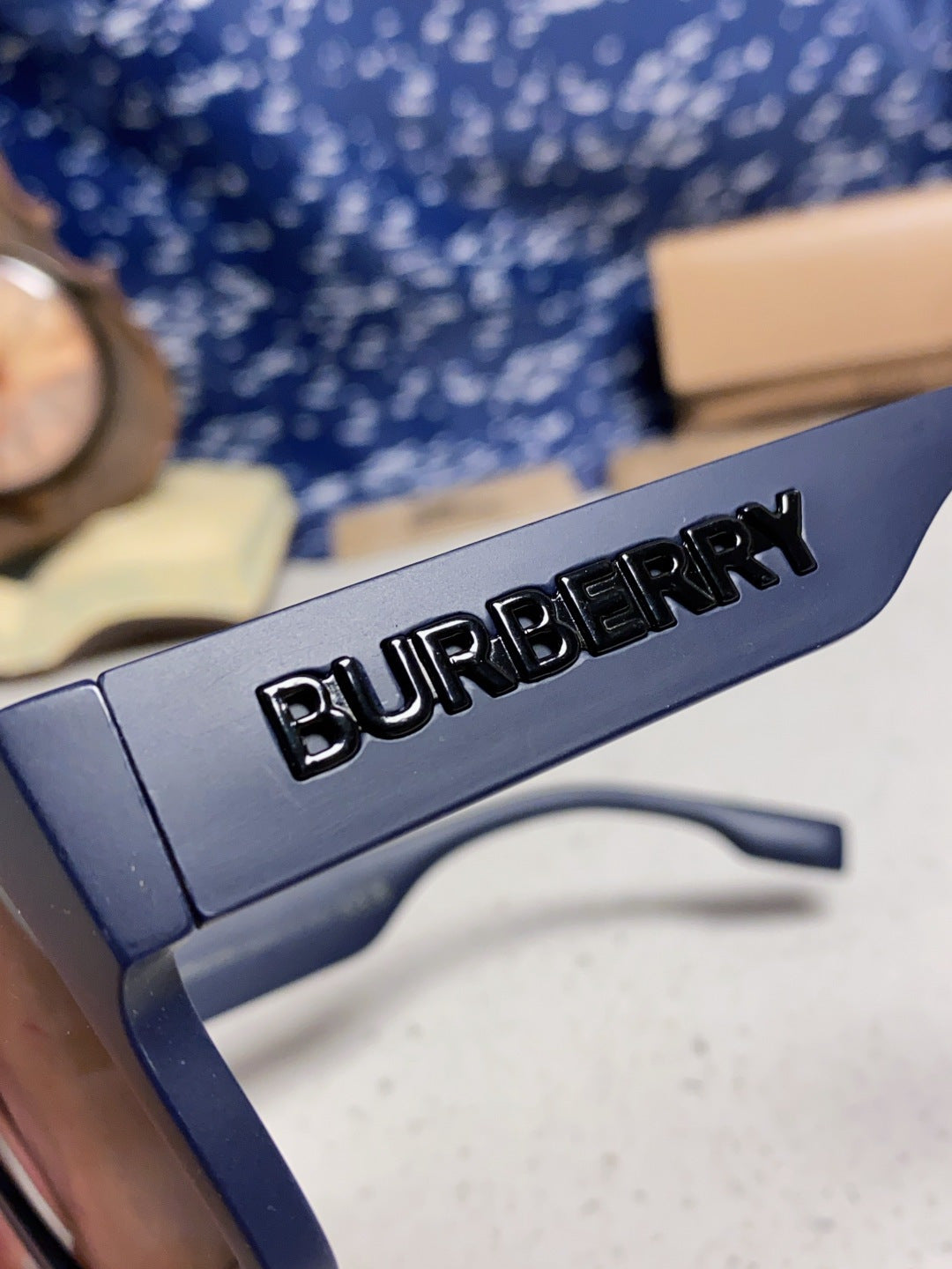 Burberry Polarized Square Black Lens Sunglasses for Men & Women - 416050 - detail image 6