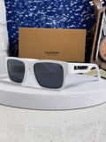 Burberry Polarized Square Silver Lens Sunglasses for Men & Women - 867200