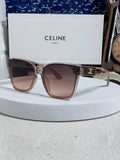 Celine Square Red Lens Sunglasses for Women