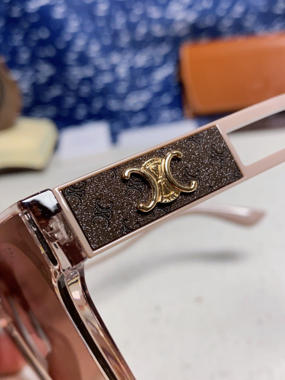 Celine Square Red Lens Sunglasses for Women - 415623 - detail image 7