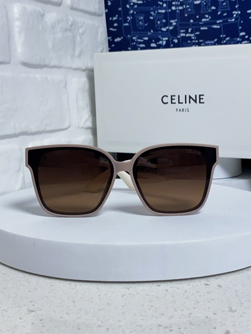 Celine Square Brown Lens Sunglasses for Women - 415624 - detail image 2