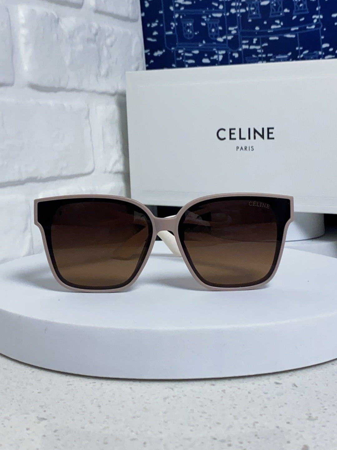 Celine Square Brown Lens Sunglasses for Women - 415624 - detail image 2