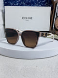 Celine Square Brown Lens Sunglasses for Women - 415624