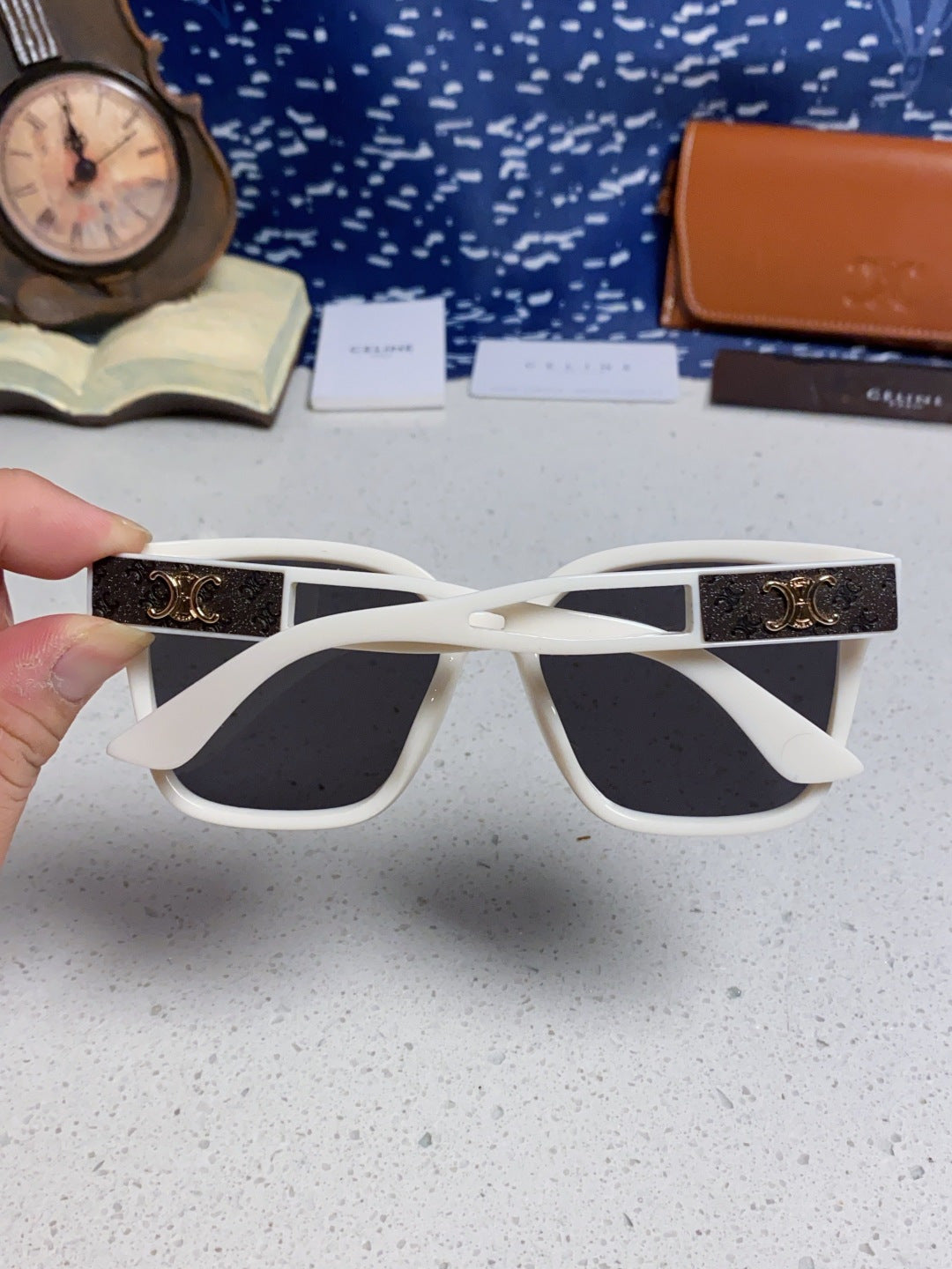 Celine Square Silver Lens Sunglasses for Women - detail image 5