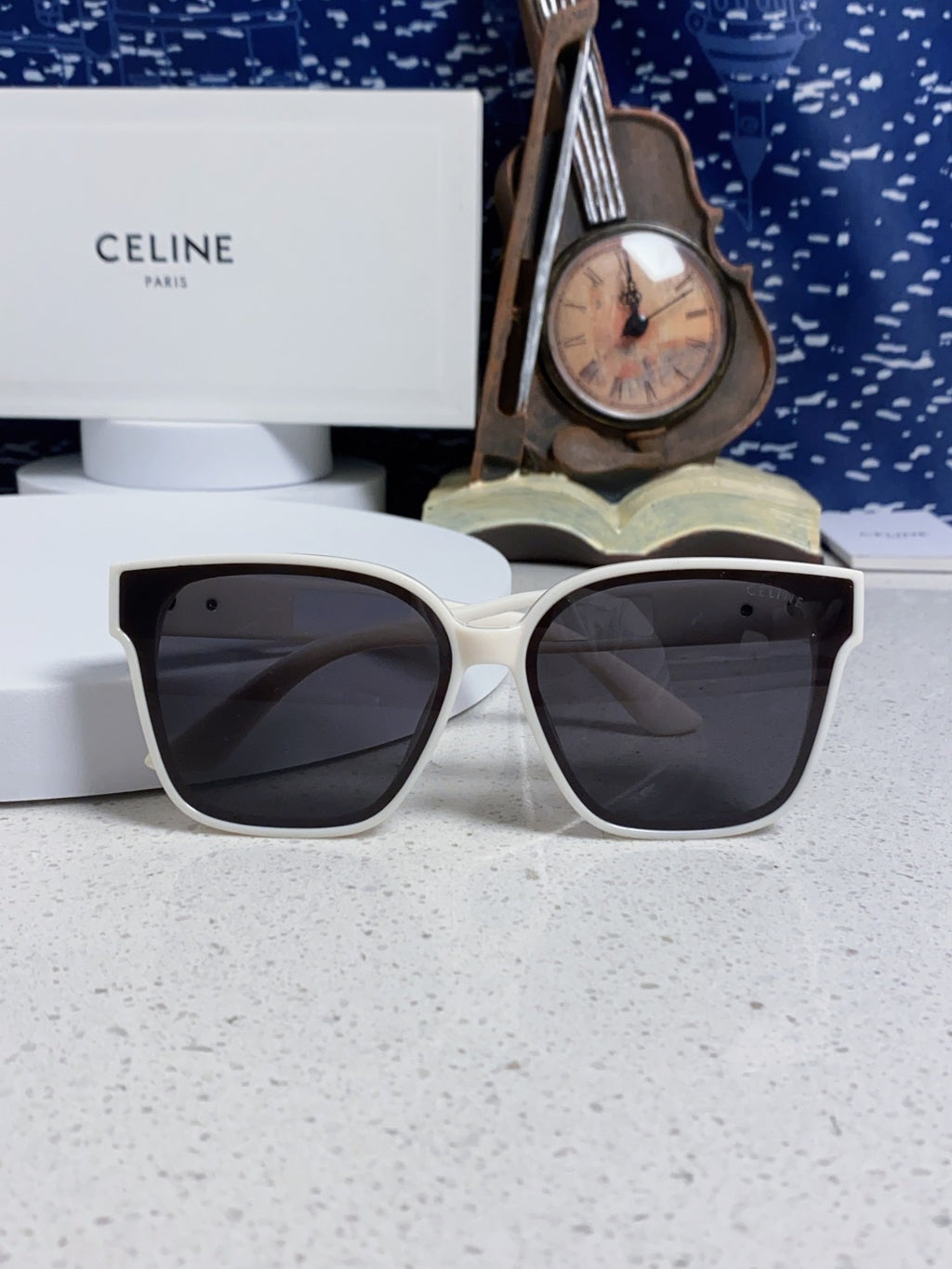 Celine Square Silver Lens Sunglasses for Women - detail image 9
