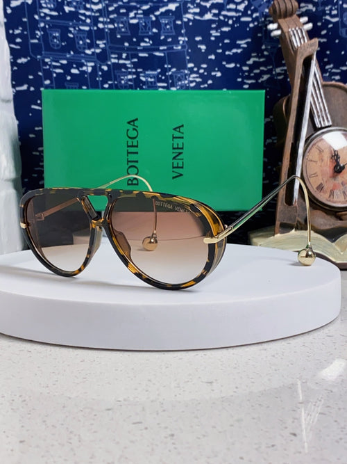 Bottega Veneta BV1273 Aviator Red Lens Sunglasses for Men & Women - detail image 2
