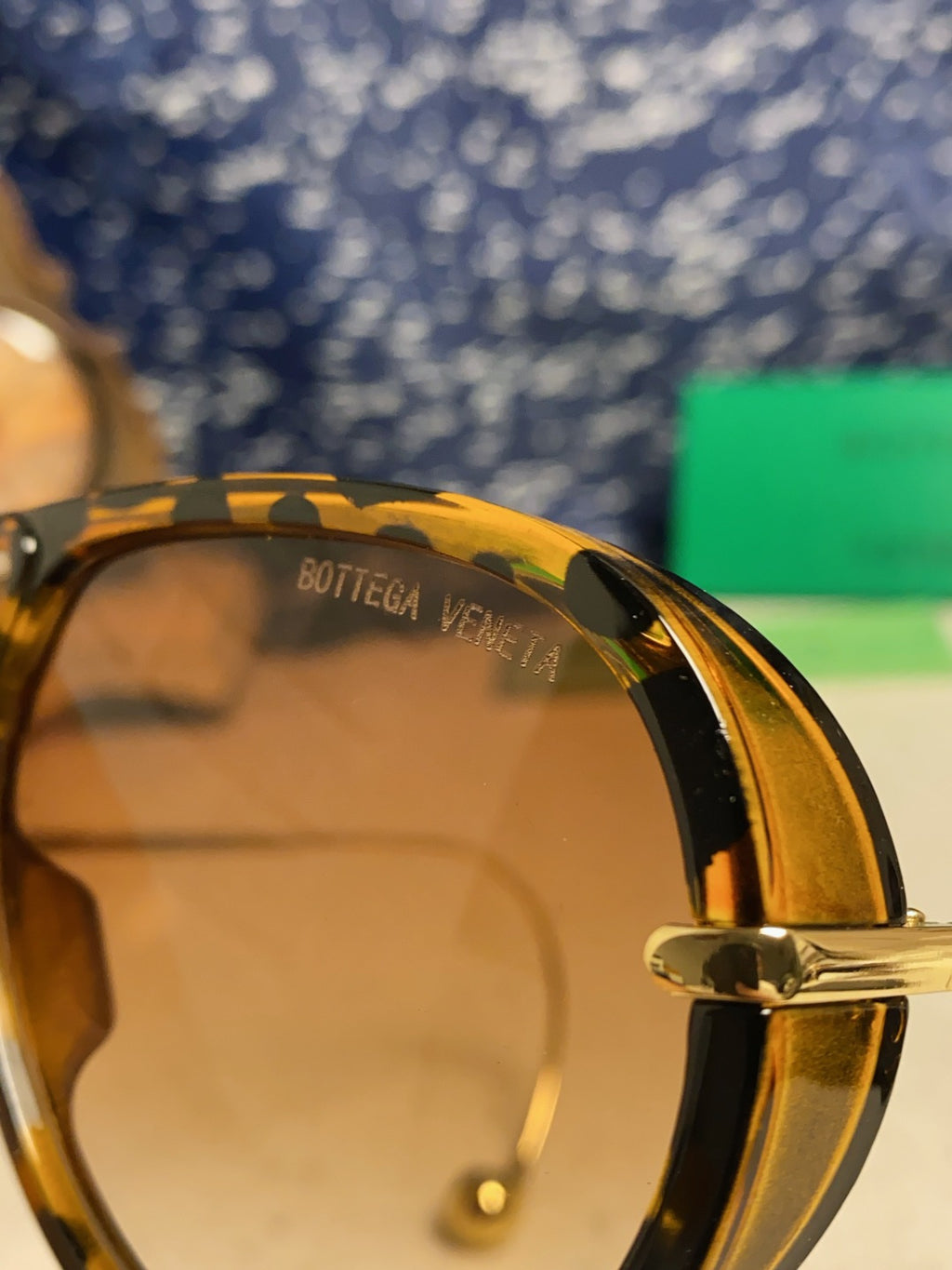 Bottega Veneta BV1273 Aviator Red Lens Sunglasses for Men & Women - 416433 - detail image 8
