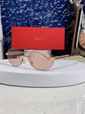 Cartier Lightweight Rimless Silver Lens Sunglasses for Men & Women - 449570