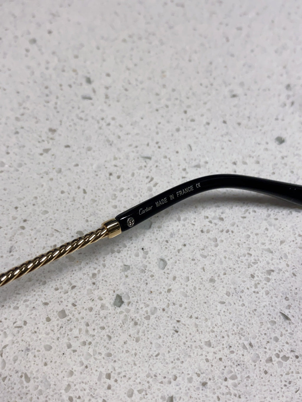 Cartier Lightweight Rimless Blue Lens Sunglasses for Men & Women - 415843 - detail image 8