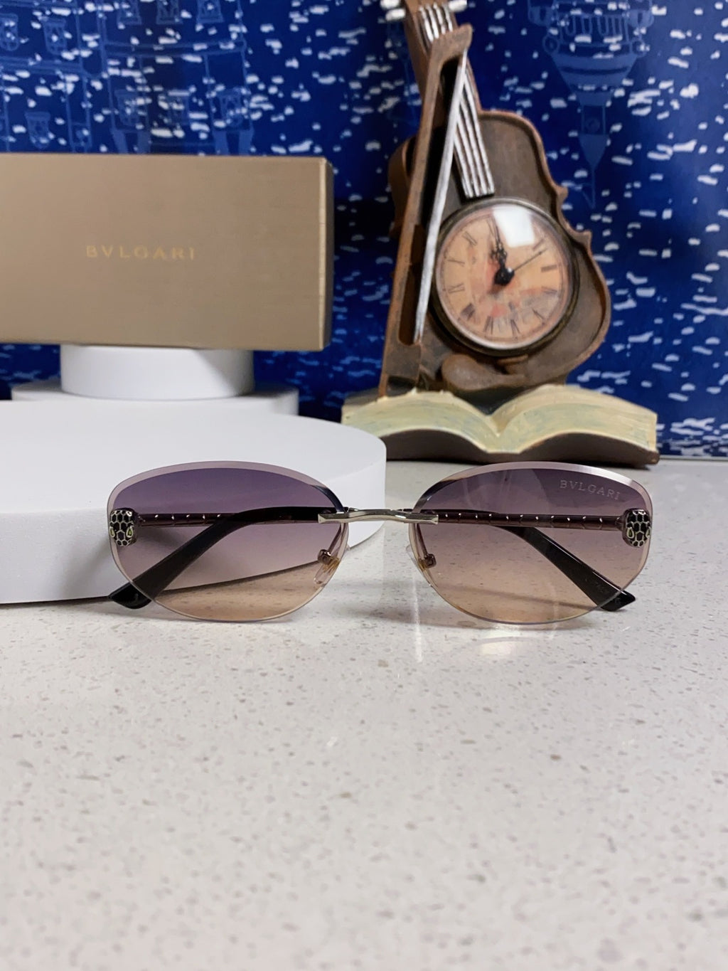 Bottega Veneta Lightweight Metal Rimless Silver Lens Sunglasses - 466347 - detail image 9