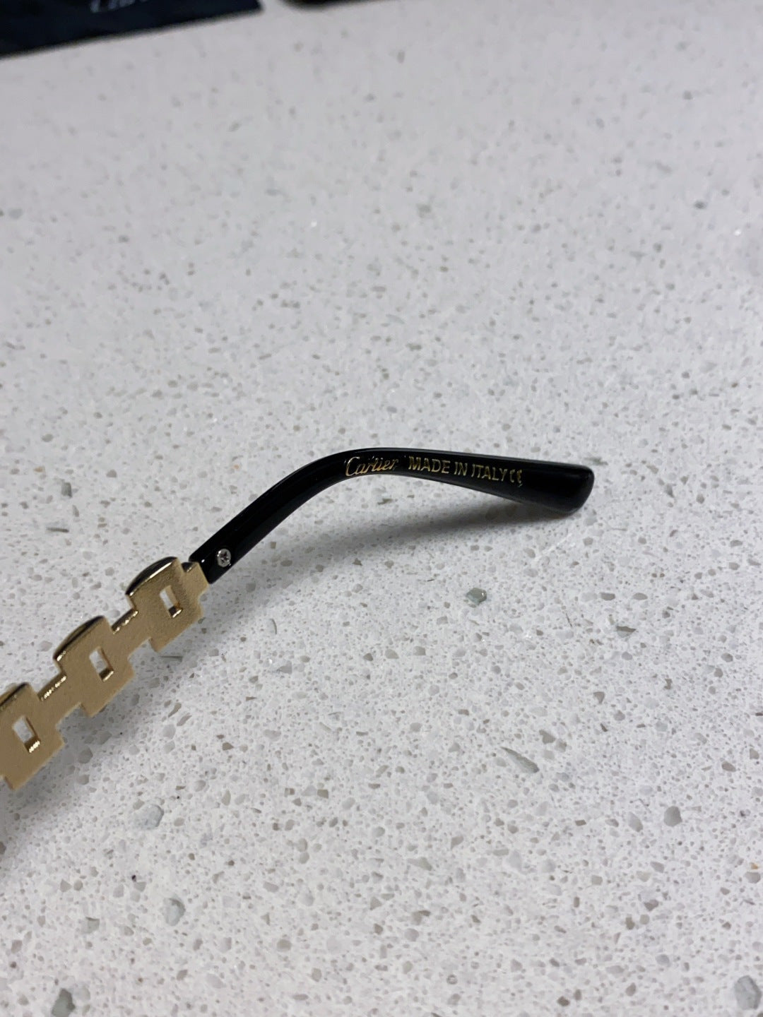Cartier Lightweight Rimless Silver Lens Sunglasses for Men & Women - 493658 - detail image 8