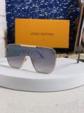 Louis Vuitton Square Gray Lens Sunglasses for Men & Women