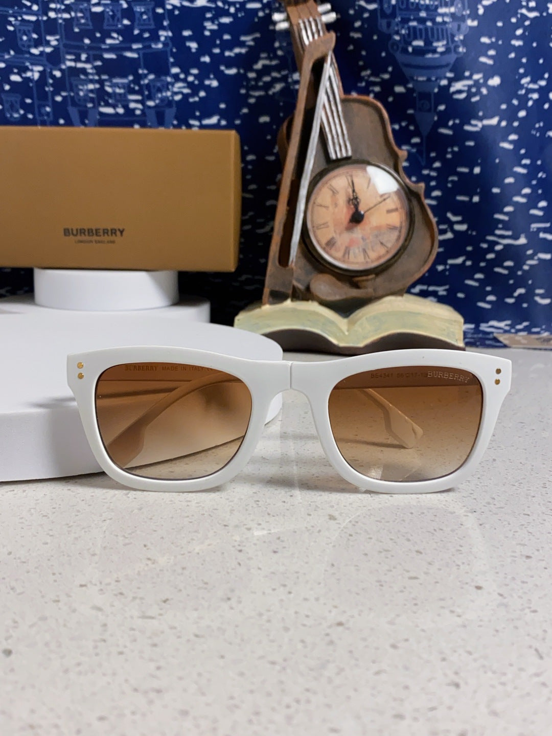 Burberry Folding Fashion Brown Lens Sunglasses for Men & Women - 487446 - detail image 9