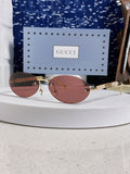 Gucci GG1922 Round Red Lens Sunglasses for Men & Women
