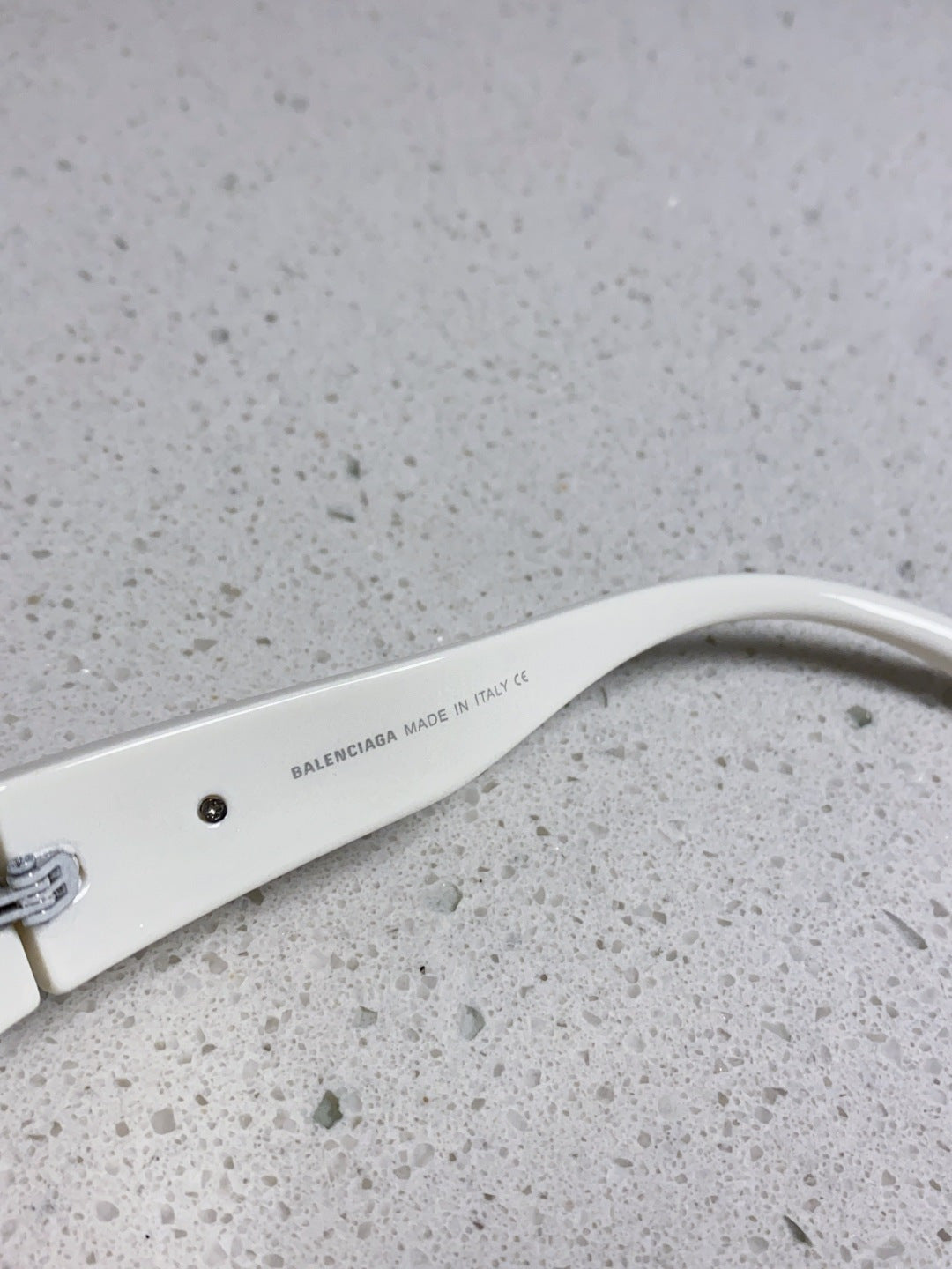 Balenciaga Oversized Silver Lens Sunglasses for Women - detail image 8