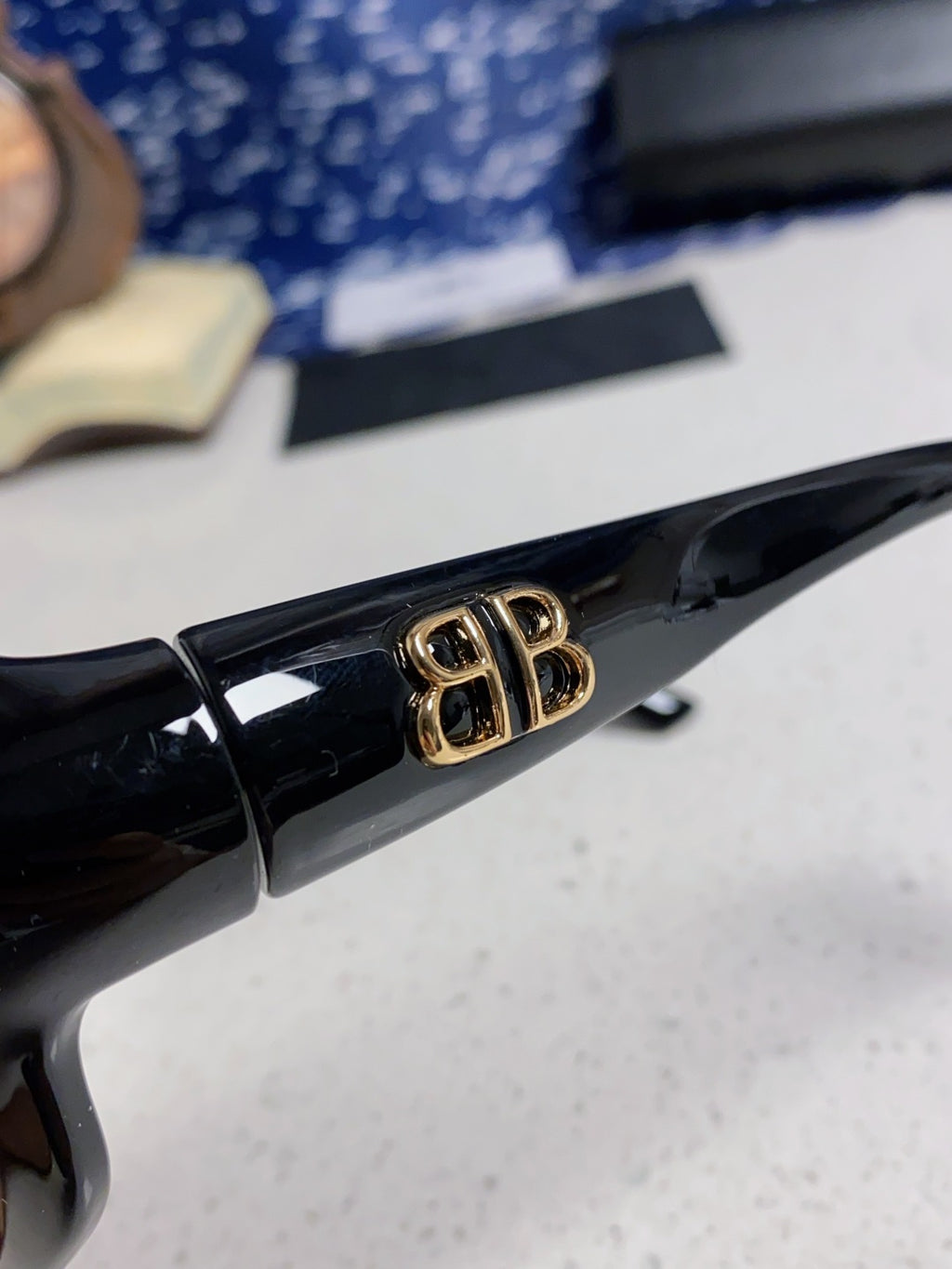 Balenciaga Oversized Brown Lens Sunglasses for Women - 487519 - detail image 7