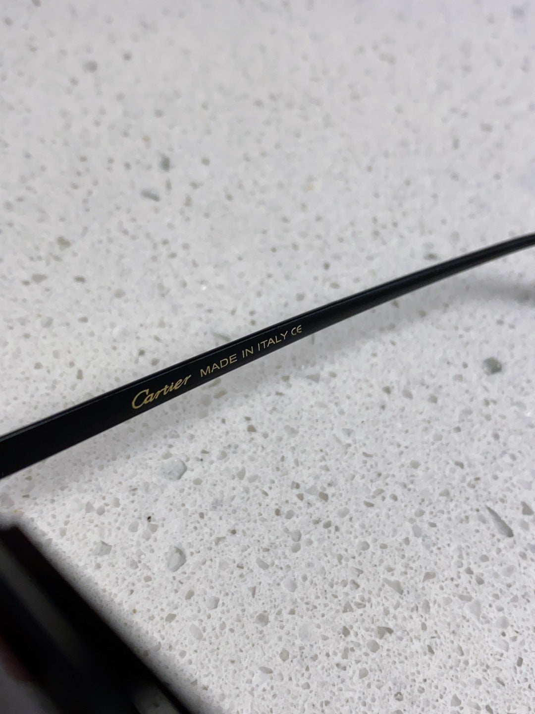 Cartier Metal Round Black Lens Sunglasses for Men & Women - detail image 8