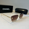 Chanel Fashion Brown Lens Sunglasses for Men & Women - 465195