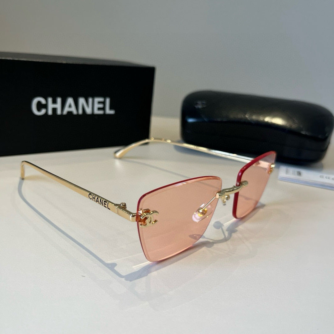 Chanel Fashion Gold Lens Sunglasses for Men & Women - 465196