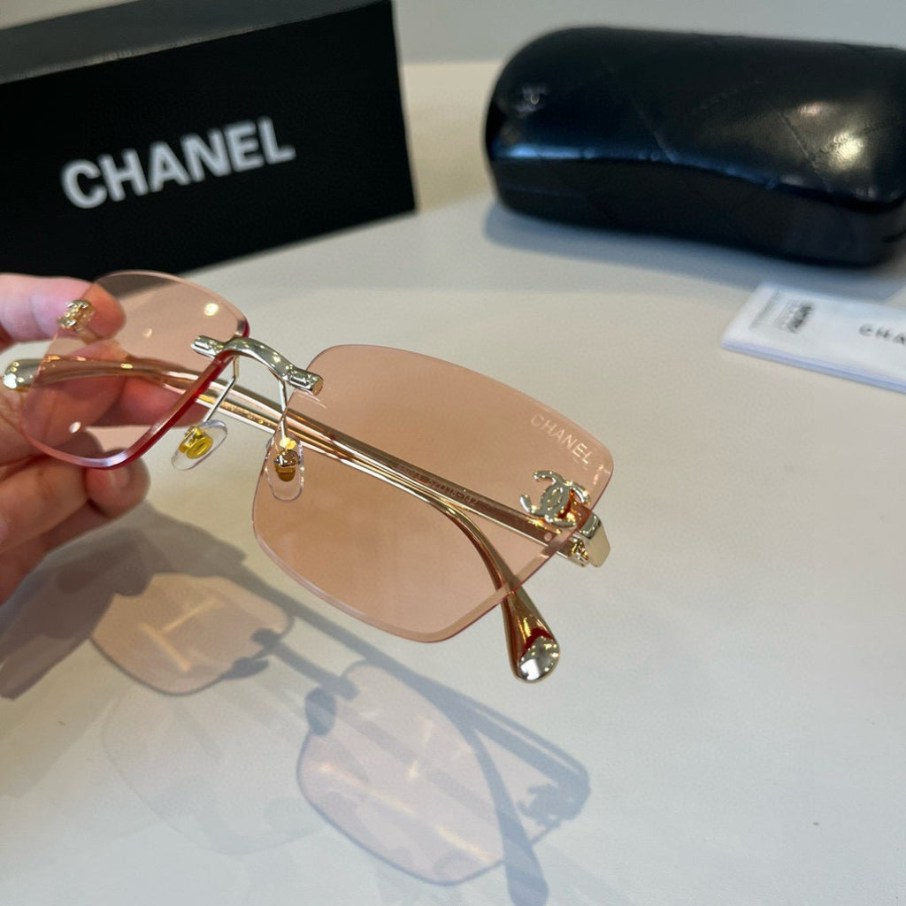 Chanel Fashion Gold Lens Sunglasses for Men & Women - 465196 - detail image 6