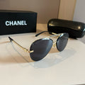 Chanel Fashion Silver Lens Sunglasses for Men & Women - 486682