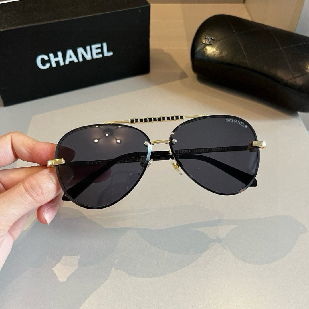 Chanel Fashion Silver Lens Sunglasses for Men & Women - 486682 - detail image 2