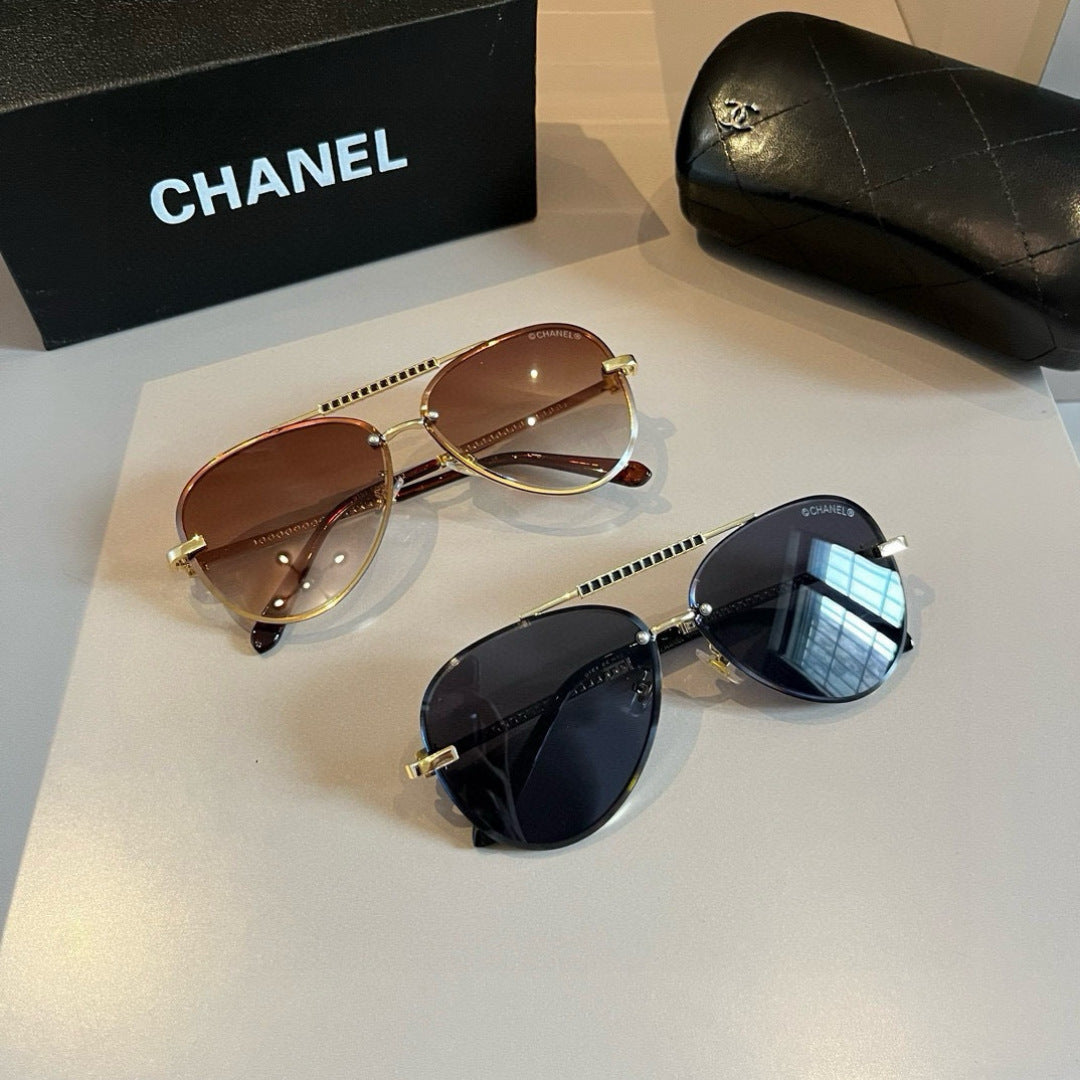 Chanel Fashion Gold Lens Sunglasses for Men & Women - 486683 - detail image 10