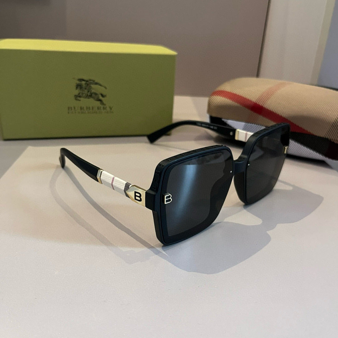 Burberry Fashion Silver Lens Sunglasses for Men & Women - 372311