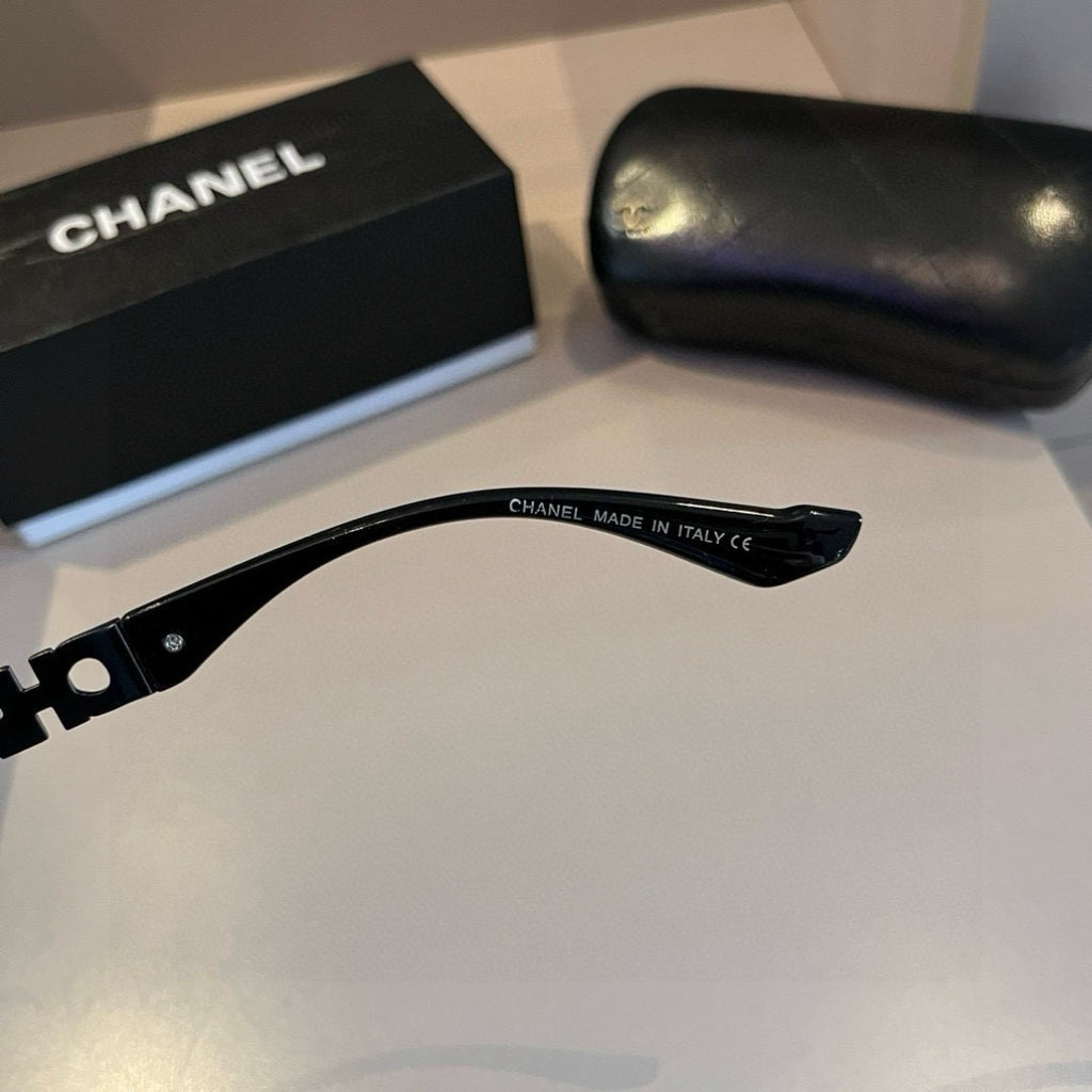 Chanel Square Gold Lens Sunglasses for Men & Women - detail image 9