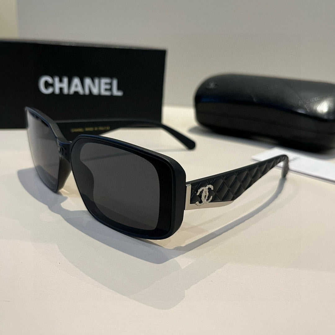 Chanel Square Black Lens Sunglasses for Men & Women - 449010 - detail image 3