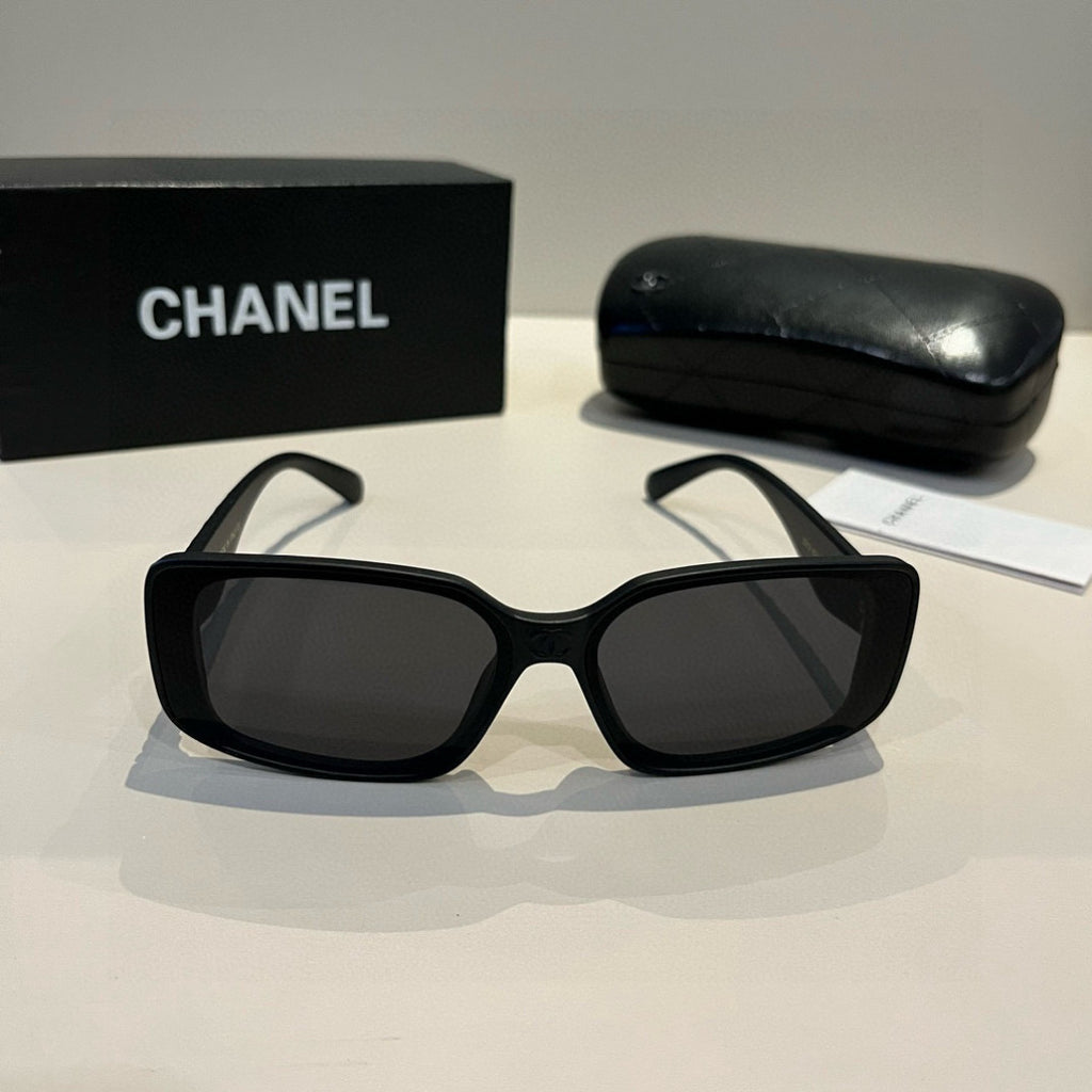 Chanel Square Black Lens Sunglasses for Men & Women - 449010 - detail image 2