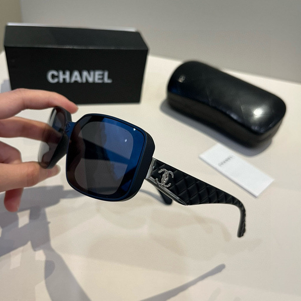 Chanel Square Black Lens Sunglasses for Men & Women - 449010 - detail image 4