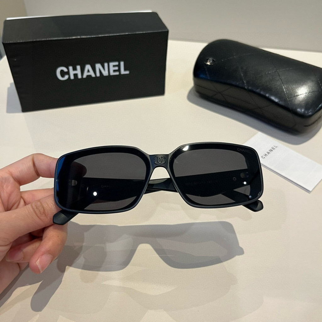 Chanel Square Black Lens Sunglasses for Men & Women - 449010 - detail image 6
