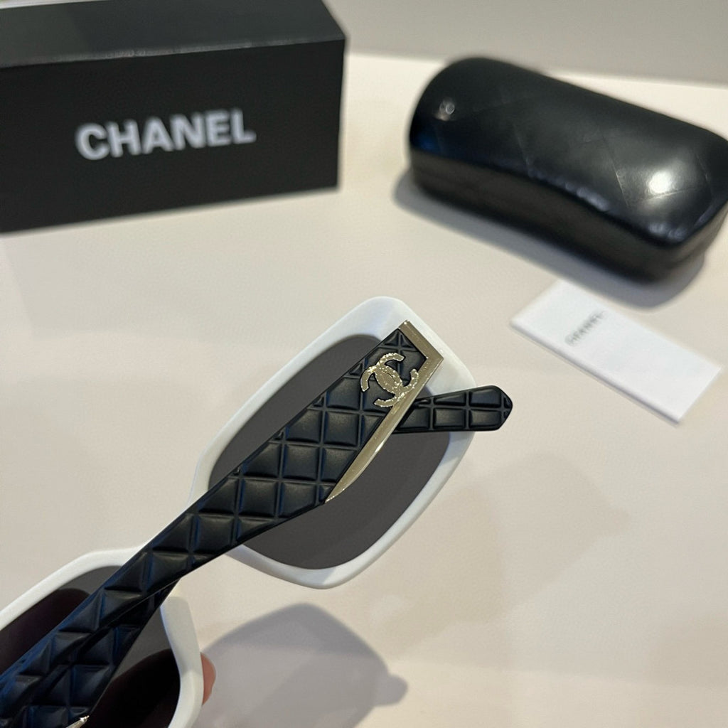 Chanel Square Silver Lens Sunglasses for Men & Women - 449011 - detail image 7
