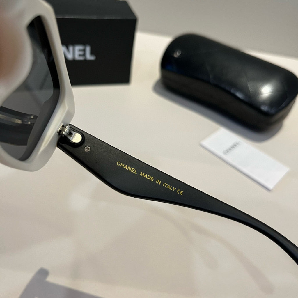 Chanel Square Silver Lens Sunglasses for Men & Women - 449011 - detail image 4