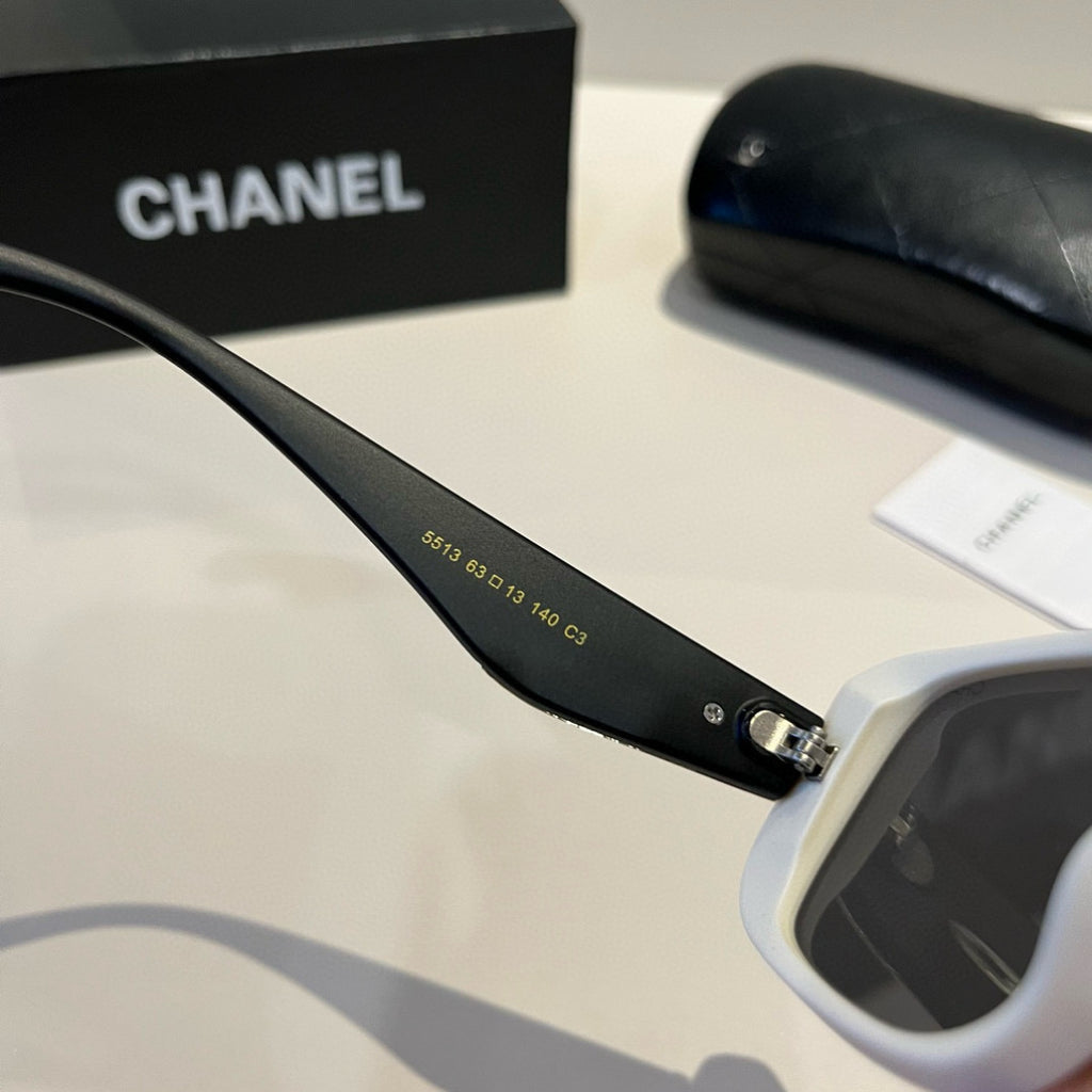 Chanel Square Silver Lens Sunglasses for Men & Women - 449011 - detail image 6