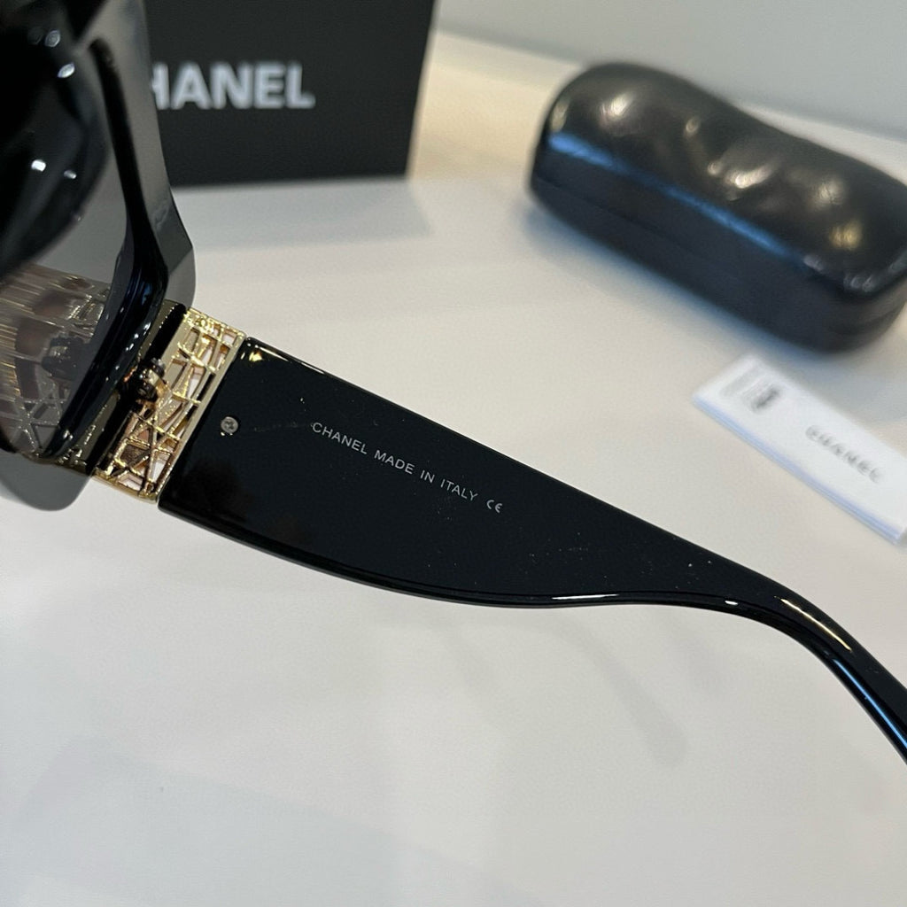 Chanel Fashion Black Lens Sunglasses for Men & Women - 448958 - detail image 9