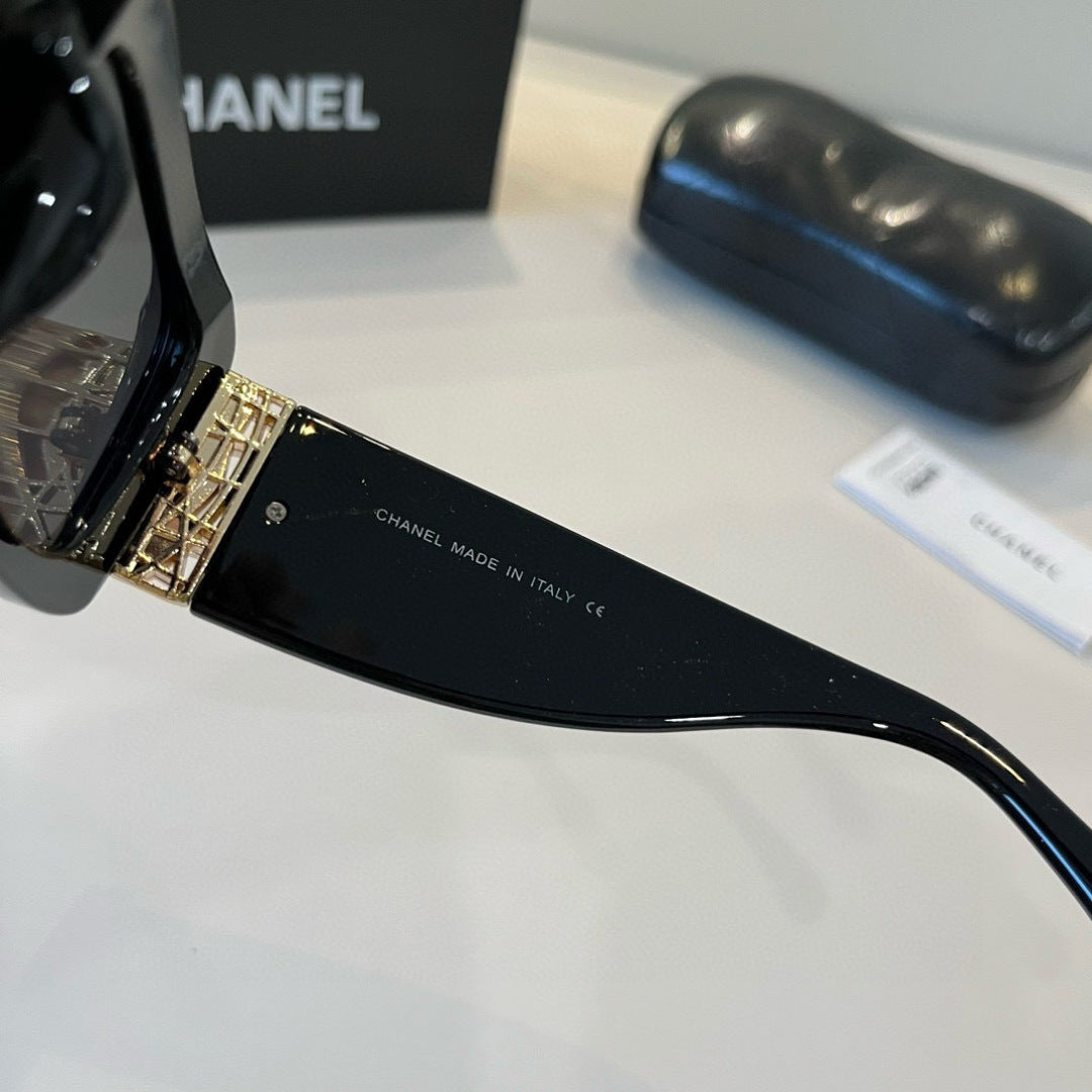 Chanel Fashion Black Lens Sunglasses for Men & Women - 448958 - detail image 9