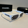 Chanel Fashion Silver Lens Sunglasses for Men & Women - 486547